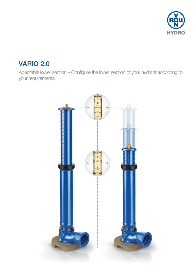 Download the hydrant VARIO 2.0 catalogue as a PDF