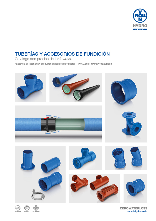 Descargar catálogo de Tuberías y Accesorio de fundición en formato PDF